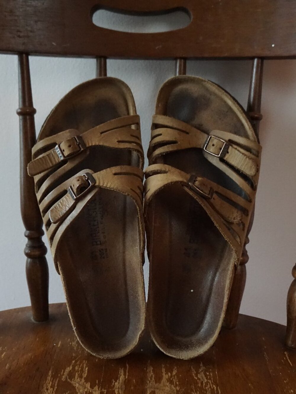 Birkenstock Granada Tan Leather Sandals 🤎 wide